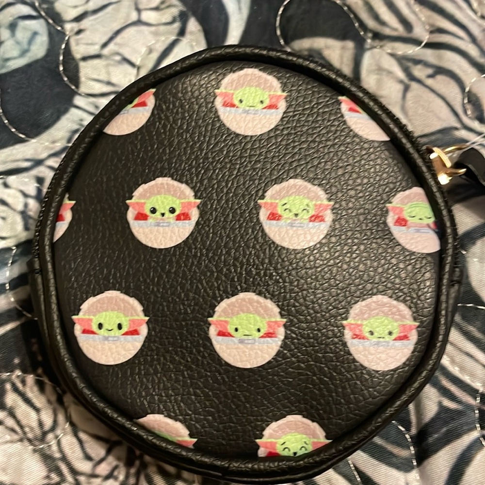 NWT Baby Yoda or Grogu coin purse or tiny (micro) bag